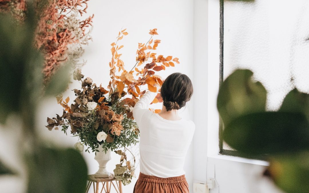 Making of Nice Flowers web fotos